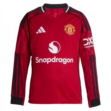 Manchester United Thuisshirt 2025-26 Lange Mouw